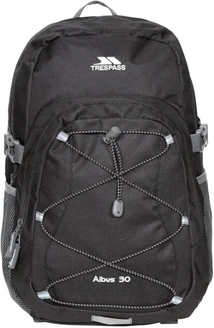 Trespass Albus Backpack Perfect Rucksack for School, Hiking, Camping or Work